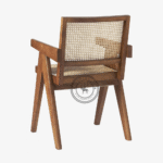 Lily Armchair with Viennese weave - Image 4