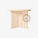 Hibiscus Wooden Table - Image 2