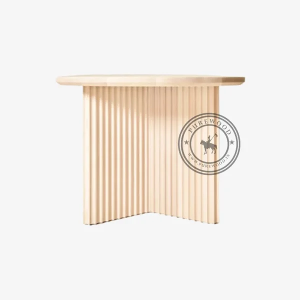 Hibiscus Wooden Table - Image 2