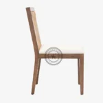 Hydrangea Wooden Chair - Image 2