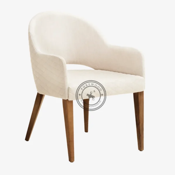 Sunflower Upholstered Fabric Chair - Image 1