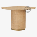 Breeze Sun cane dining table