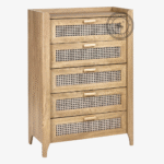 Christian Cane Chest Of Drawer