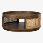 Flare Cedar cane coffee table - Image 3