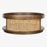 Flare Cedar cane coffee table - Image 2