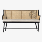 Le Havre Cane Bench - Image 2
