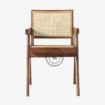 Lily Armchair with Viennese weave - Image 3