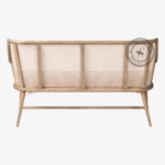 Limoges Cane Bench - Image 2
