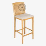 Maple Cane Stool
