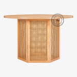 Meadow Rose cane table