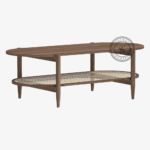 Nest Plum cane coffee table
