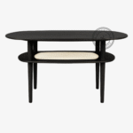 Opal Ember cane coffee table - Image 2