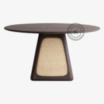 Plum Sun cane table