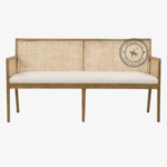 Poitiers Cane Bench - Image 2