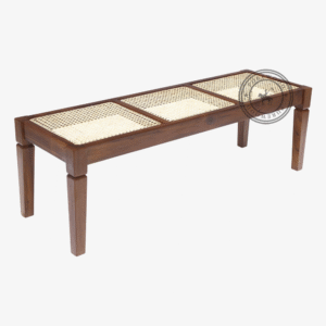 Saint-Nazaire Cane Bench