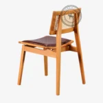 Tweed Leather Chair - Image 2